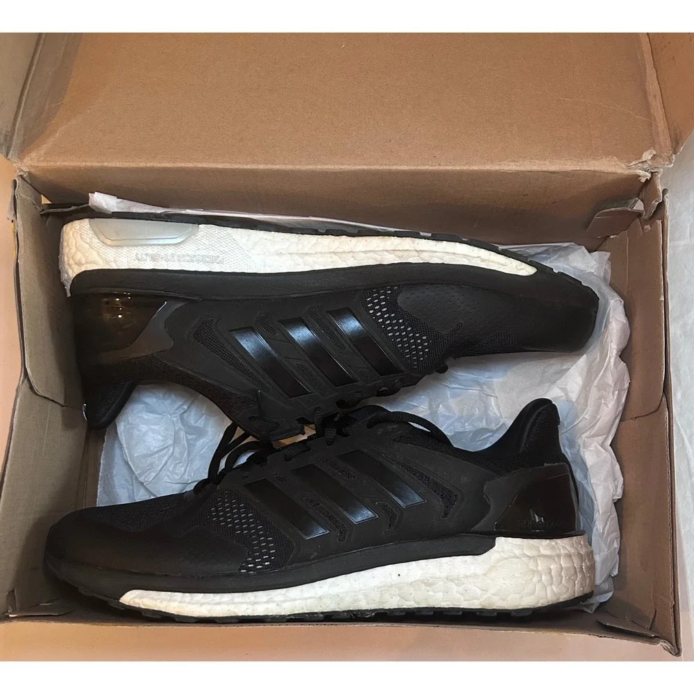 Adidas Supernova ST Mens Running Shoes Core Black CG4036 Size 9.5